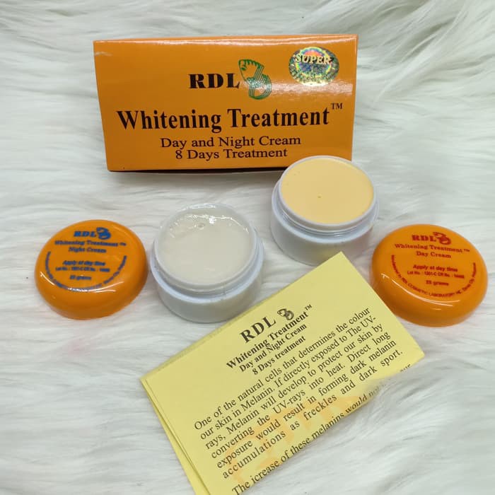 Cream RDL 8 Hari Siang Dan Malam - Cream Wajah Whitening RDL