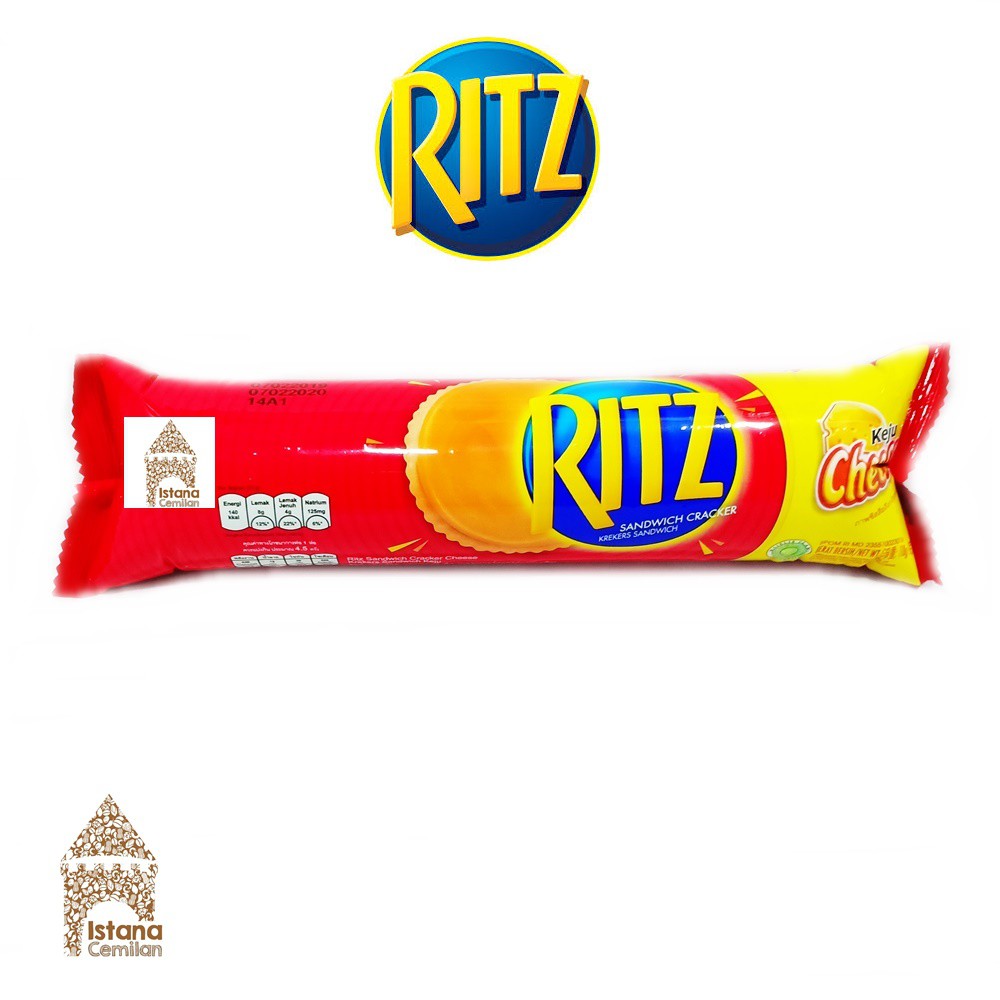 Jual RITZ Sandwich Cracker Cheese Krekers Keju 118 Gram Indonesia ...