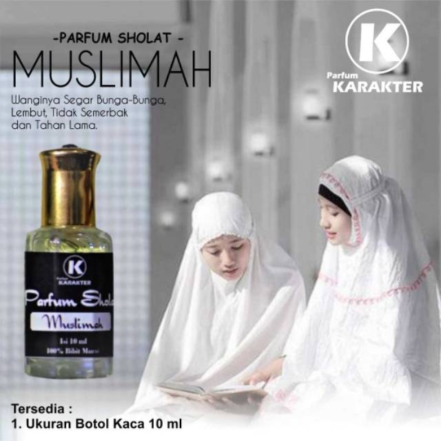 PARFUM SHOLAT AROMA MUSLIMAH 10ML - ORIGINAL
