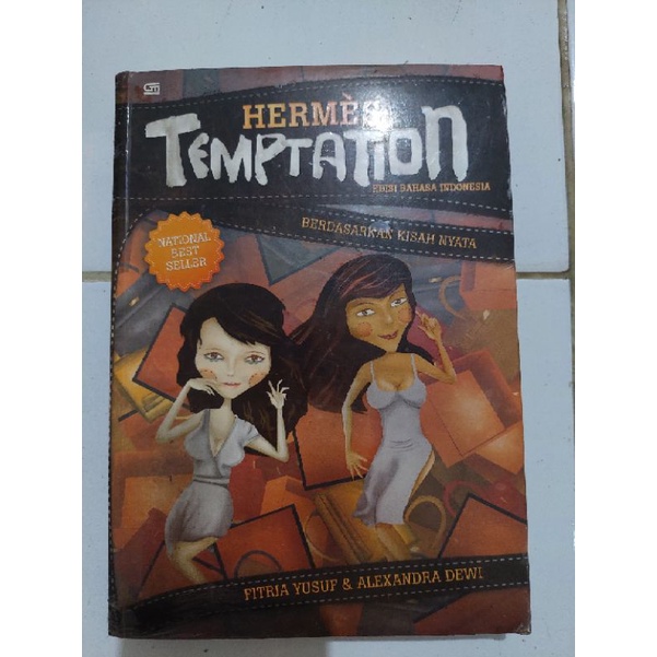 Novel Baru / Second / Bekas / Preloved / Wattpad - Hermes Temptation by Fitria Yusuf dan Alexandra D