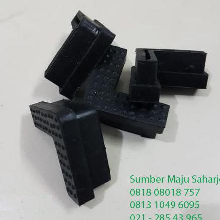 

Karet Sepatu Rak Besi Siku Arsip Pengaman Uk. 4x4 cm 1set (4 pcs)