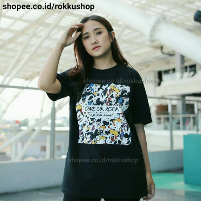 Kaos Tshirt One Ok Rock Eye Of The Storm Shopee Indonesia