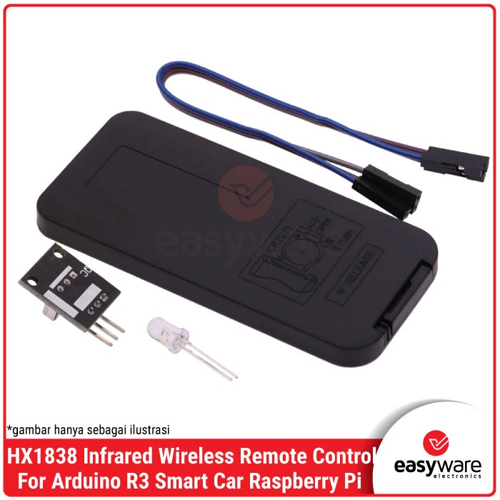 HX1838 Infrared Wireless Remote Control Module Remote Infrared 17 key