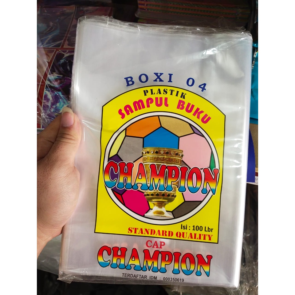 Jual Sampul Buku Plastik Bening Boxy Bigboss Per Gulung Shopee