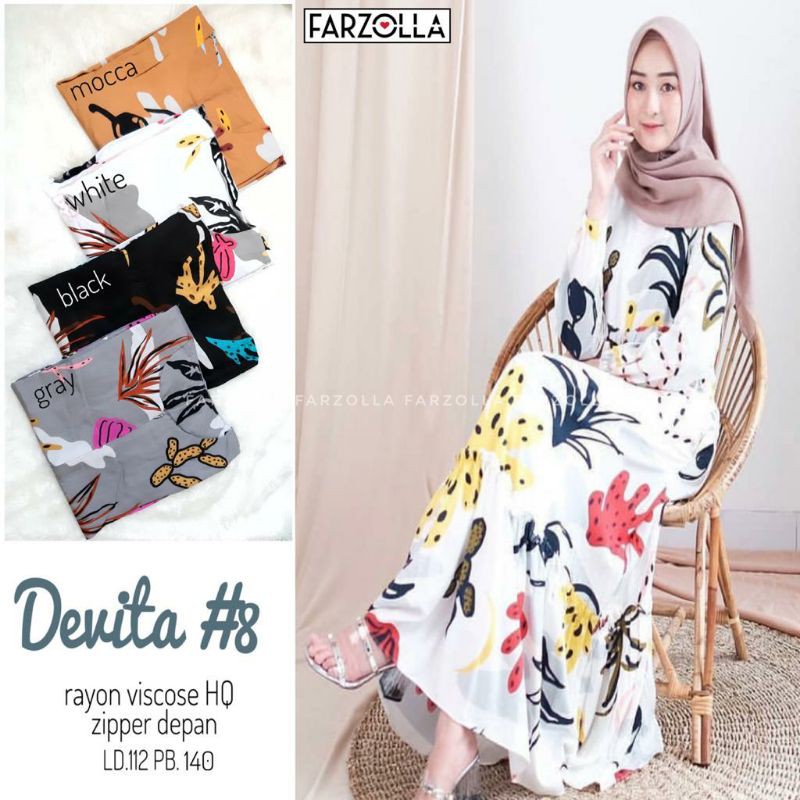 GAMIS DEVITA#7 FASHION MUSLIM FARZOLLA