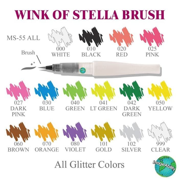 

Zig Kuretake brush wink of stella