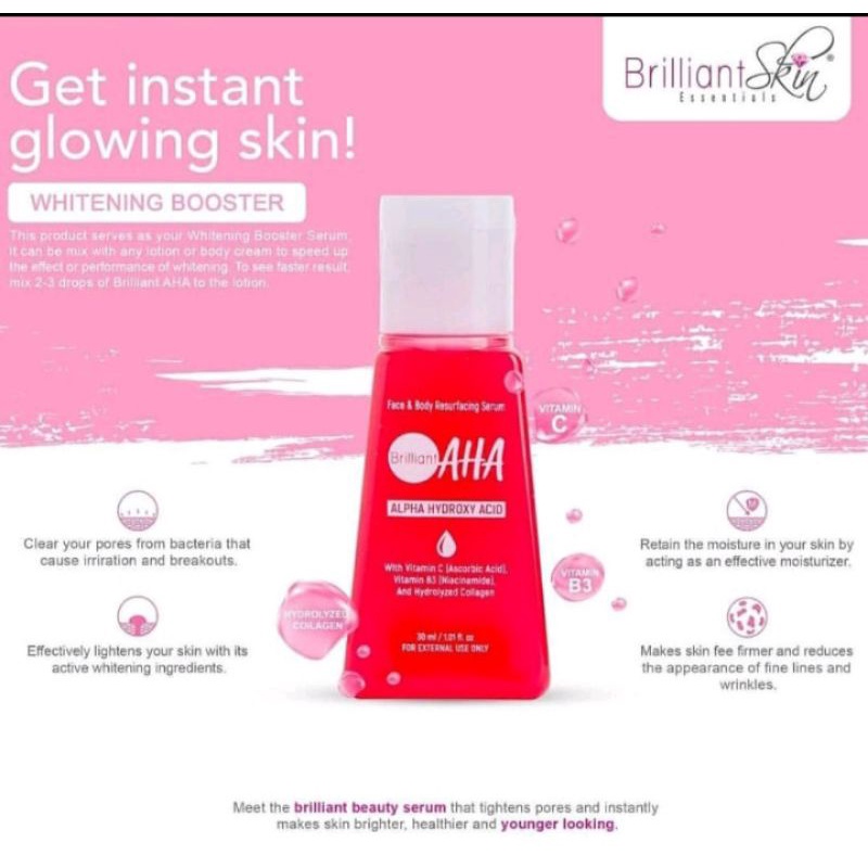 Serum AHA brilliant skincare