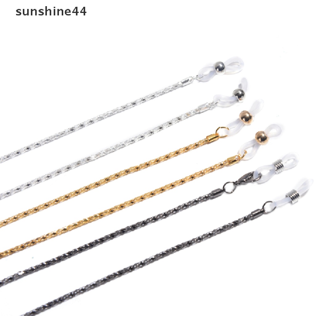 Sunshine Strap Rantai Kacamata Baca Bahan Metal