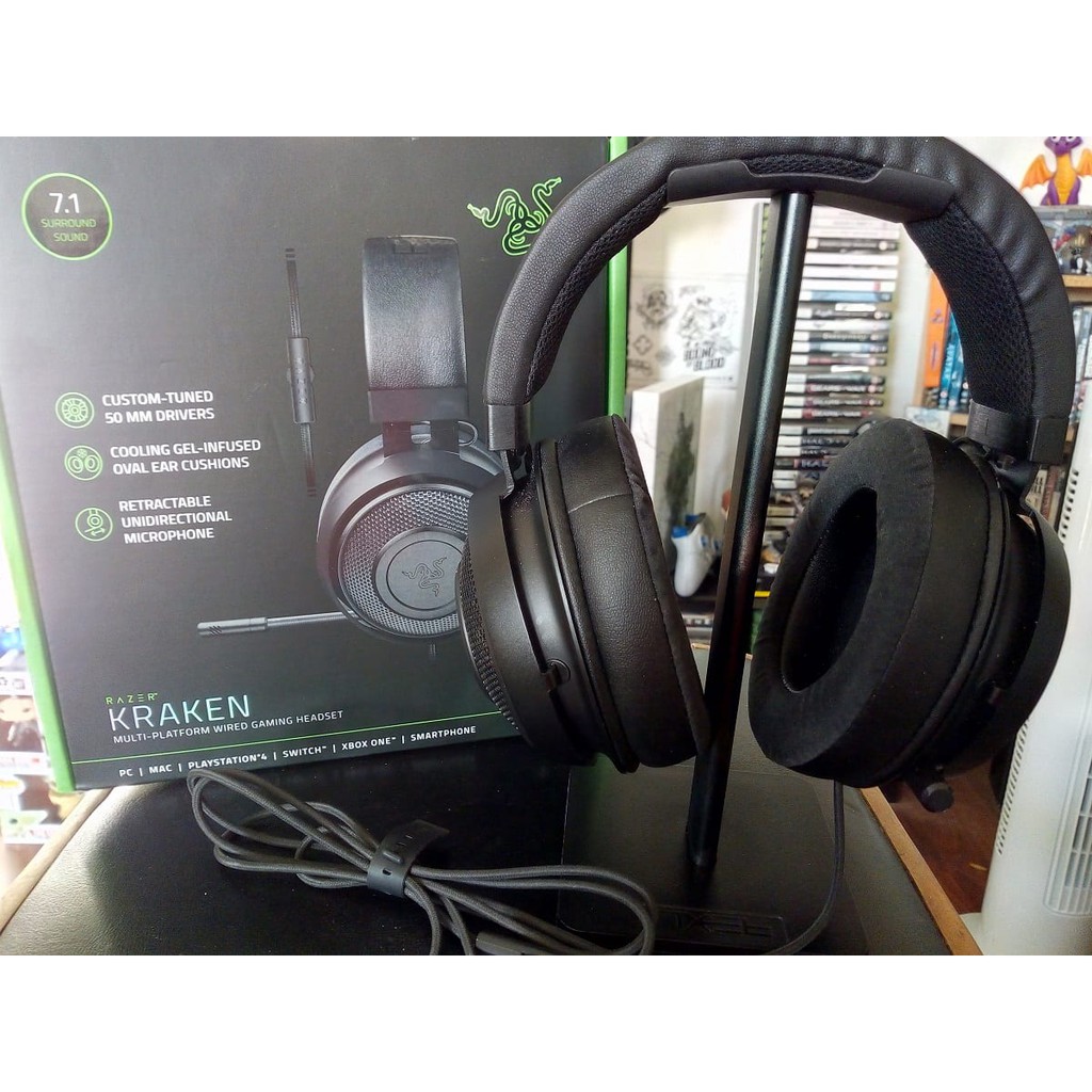 Razer Kraken Multi-Platform Wired Gaming Headset 7.1 Surround Sound