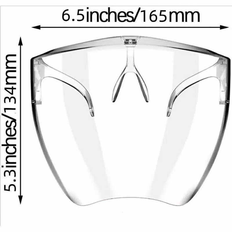 FACESHIELD ACRYLIC / FACE SHIELD AKRILIK - FACE SHIELD RAFFI NAGITA