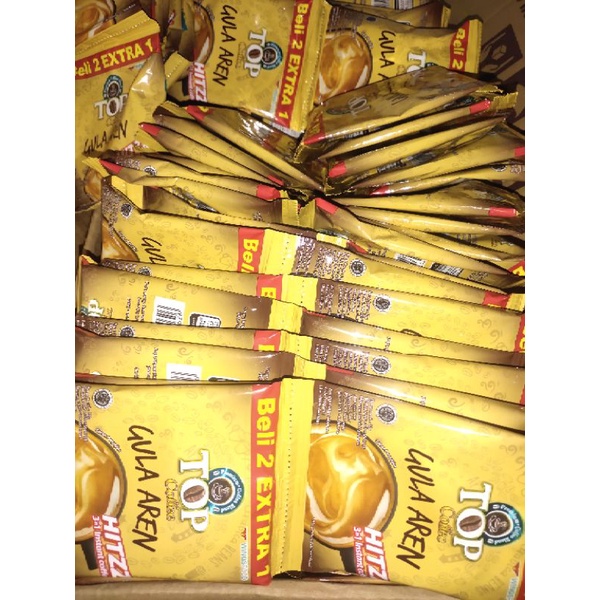

TOP COFFEE GULA AREN ( BELI 2 GRATIS 1 )22gx15