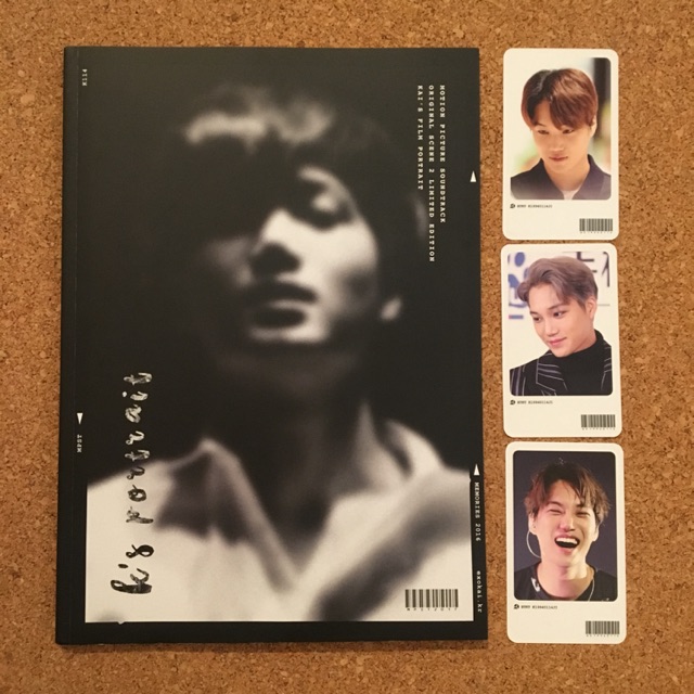 EXO KAI FANSITE MPST PHOTOBOOK K’s PORTRAIT