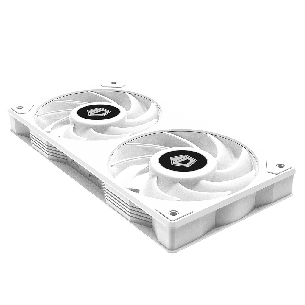 ID-Cooling ICEFAN 240 ARGB SNOW WHITE - 240mm Addressable Sync PWM Fan