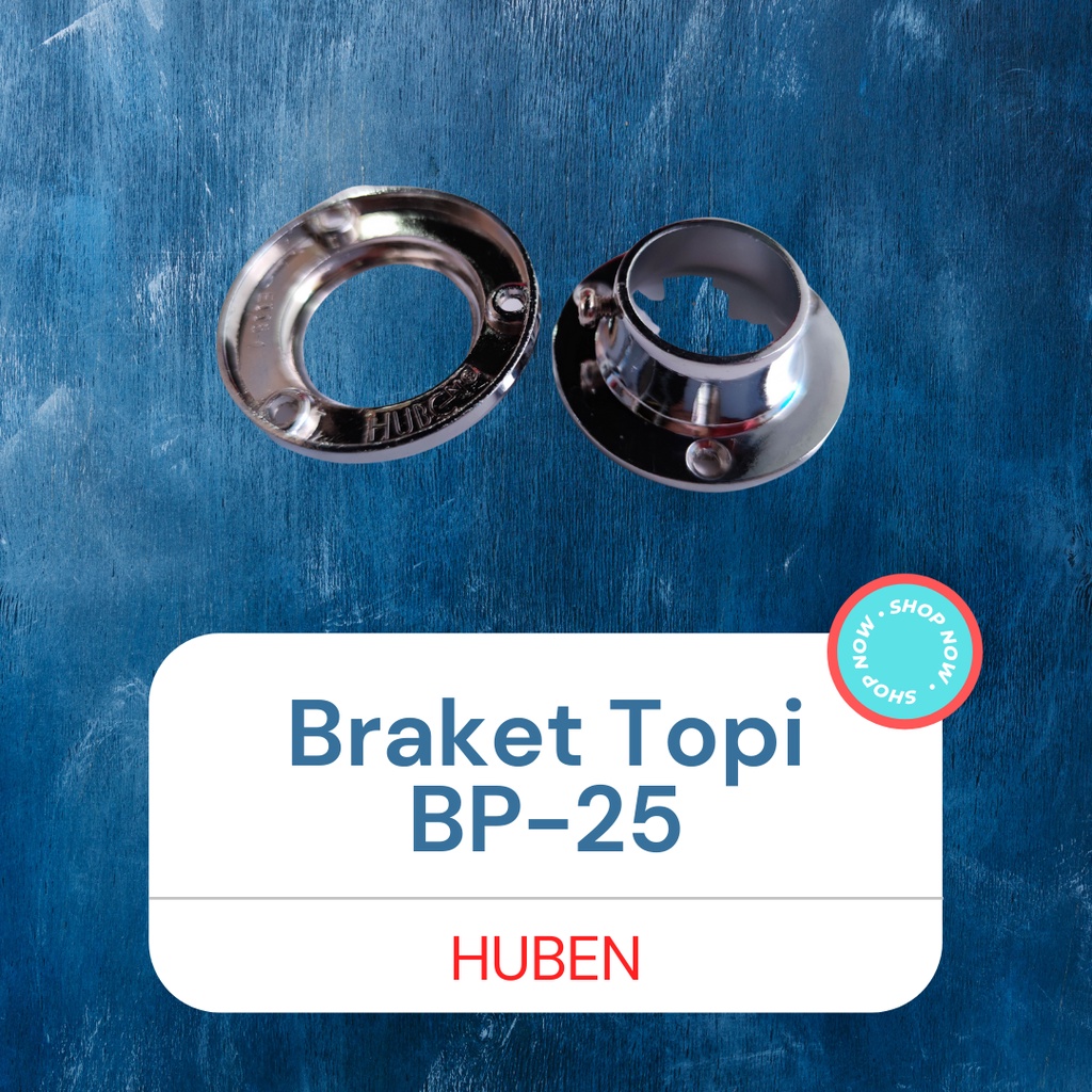 Bracket Pipa Topi Braket Pipa Penyangga Pipa Bulat Bracket Pipa Stainless Bp 25 Huben