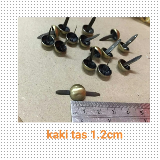 Kaki tas 1,2cm dan 1,5cm  12pcs