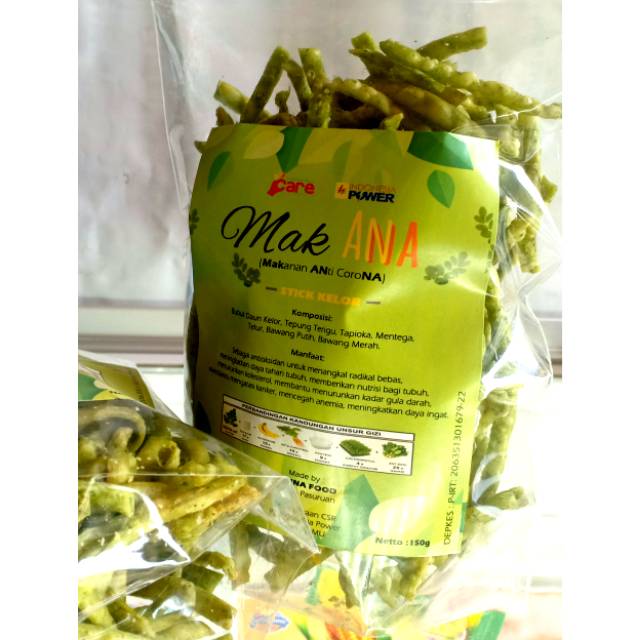 

Mak Ana (Stik Kelor/Moringa Garlic Stick)