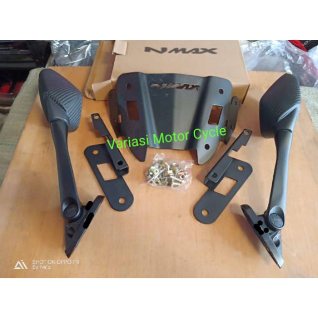 PAKET BREKET SERPO PLUS SPION R25 TANGKAI PANJANG PENDEK NMAX IMPORT