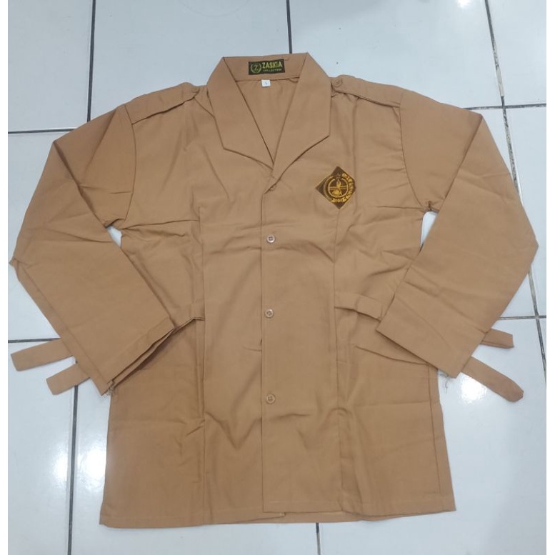 Baju Pramuka Perempuan Lengan Panjang / Baju Pramuka Perempuan SD-SMP-SMA Lengan Panjang / Baju Pram