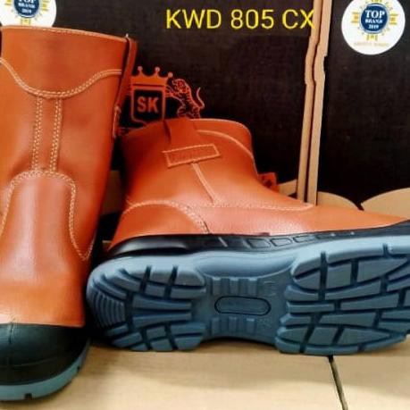 KING'S Sepatu Safety Kings 805 CX Original / Sepatu Septi Kerja Proyek Boots Pria Kulit Asli (KODE 3