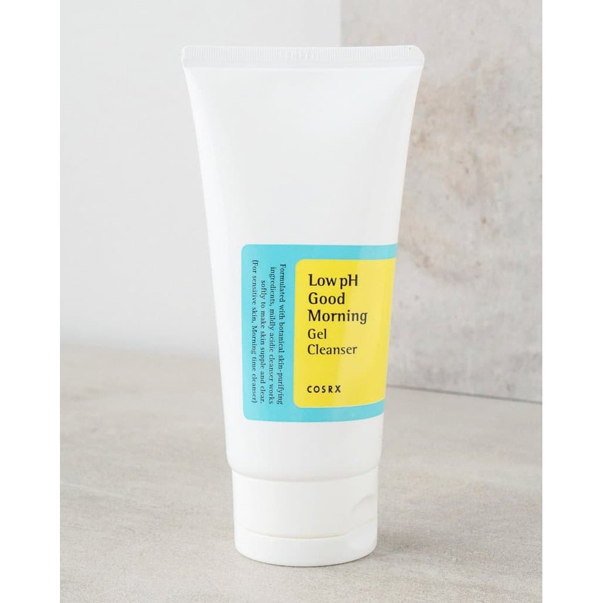 Original COSRX Low pH Good Morning Gel Cleanser 150ml 50ml 20ml - Pembersih Wajah Facial Wash -