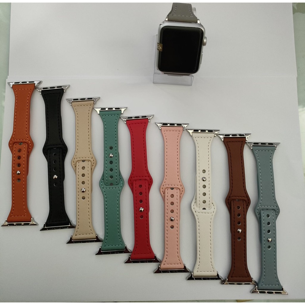 Strap Apple Watch Livronic Leather Band 38mm/40mm/41mm 42mm/44mm/45mm/49mm