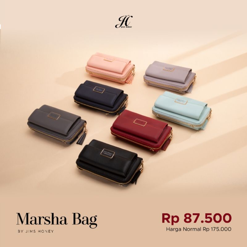 PROMO MARSHA MINI BAG JIMS HONEY SEMARANG // Tas Wanita // Tas Selempang // Tas Bahu // Tas Jinjing 