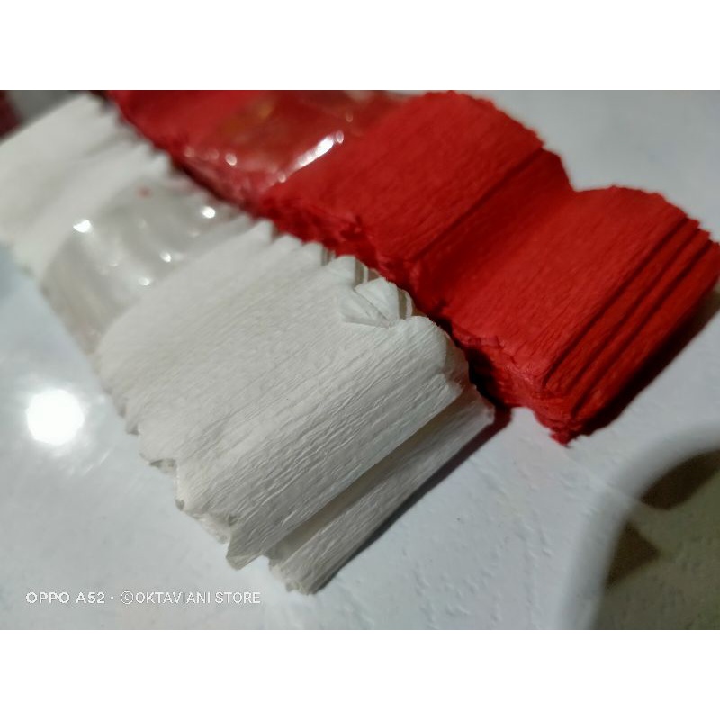

KERTAS KREP PAPER WARNA WARNI MERAH PUTIH AGUSTUS