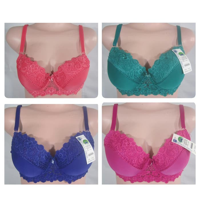 Hearing 313 | Bh cantik | Bh brukat | Murah meriah