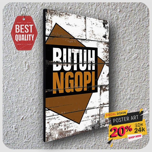 Pajangan Poster - Hiasan dinding - Poster Motivasi - Dekorasi rumah - Wall decor - 203003STA