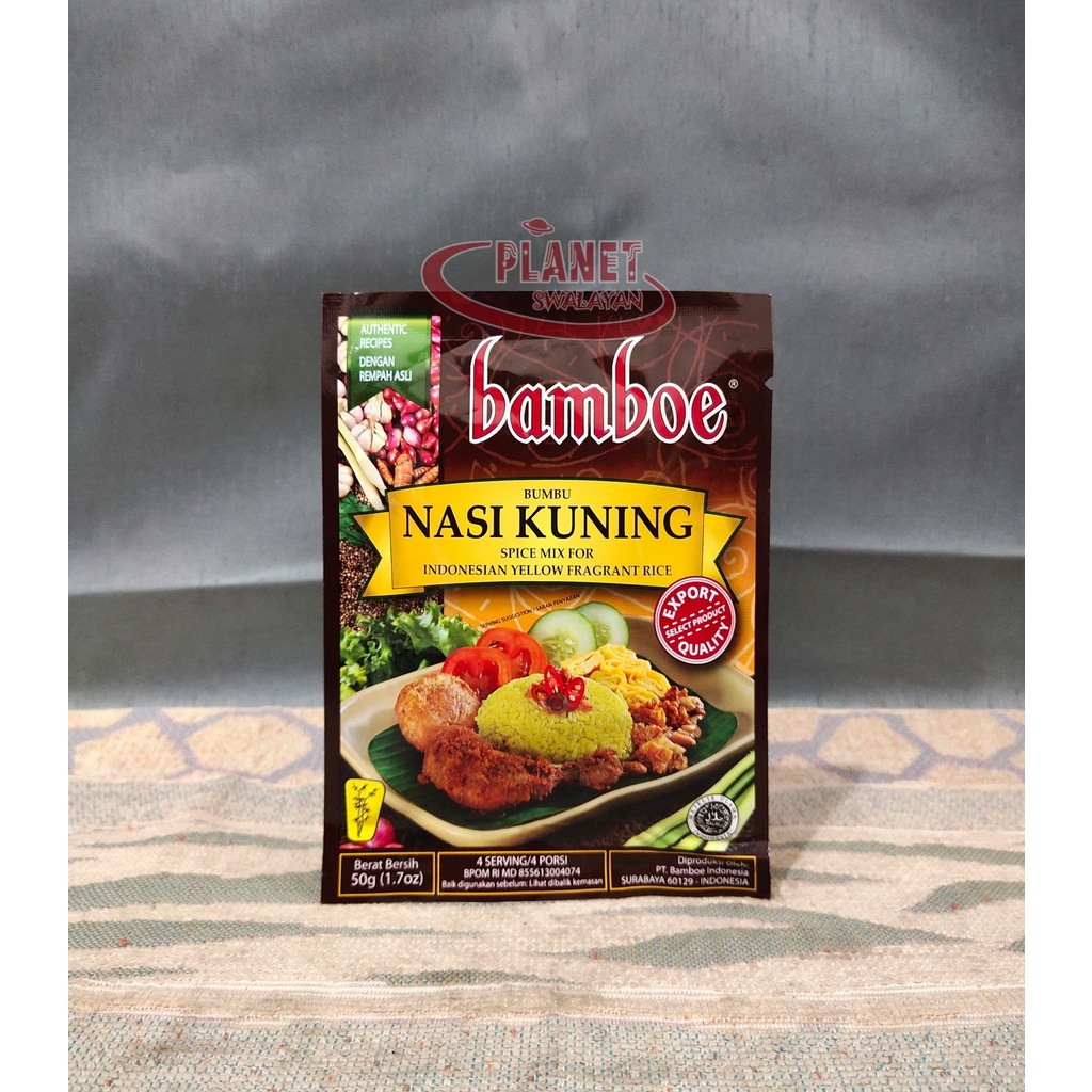 

BAMBOE BUMBU NASI KUNING INSTANT