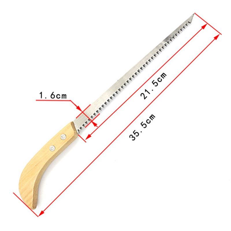 33.5cm Gergaji Bonsai/Alat Bonsai Handle kayu Gergaji Kecil/Prunning Saw/Gergaji Kayu Mini