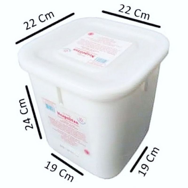 Ducth Bucket Hidroponik tandon atau box bekas es krim 8 liter