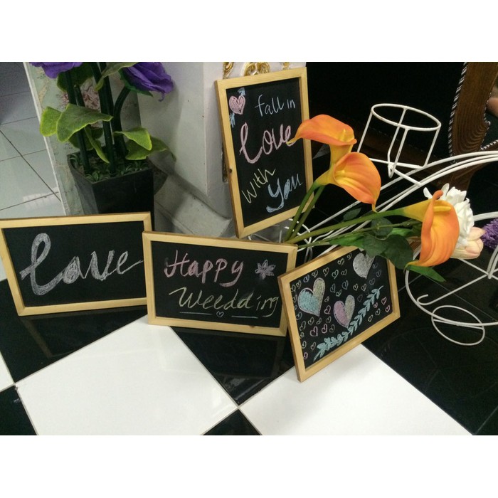 

Promo Papan Tulis Kapur Kecil Murah Prewed papan tulis mini papan kecil