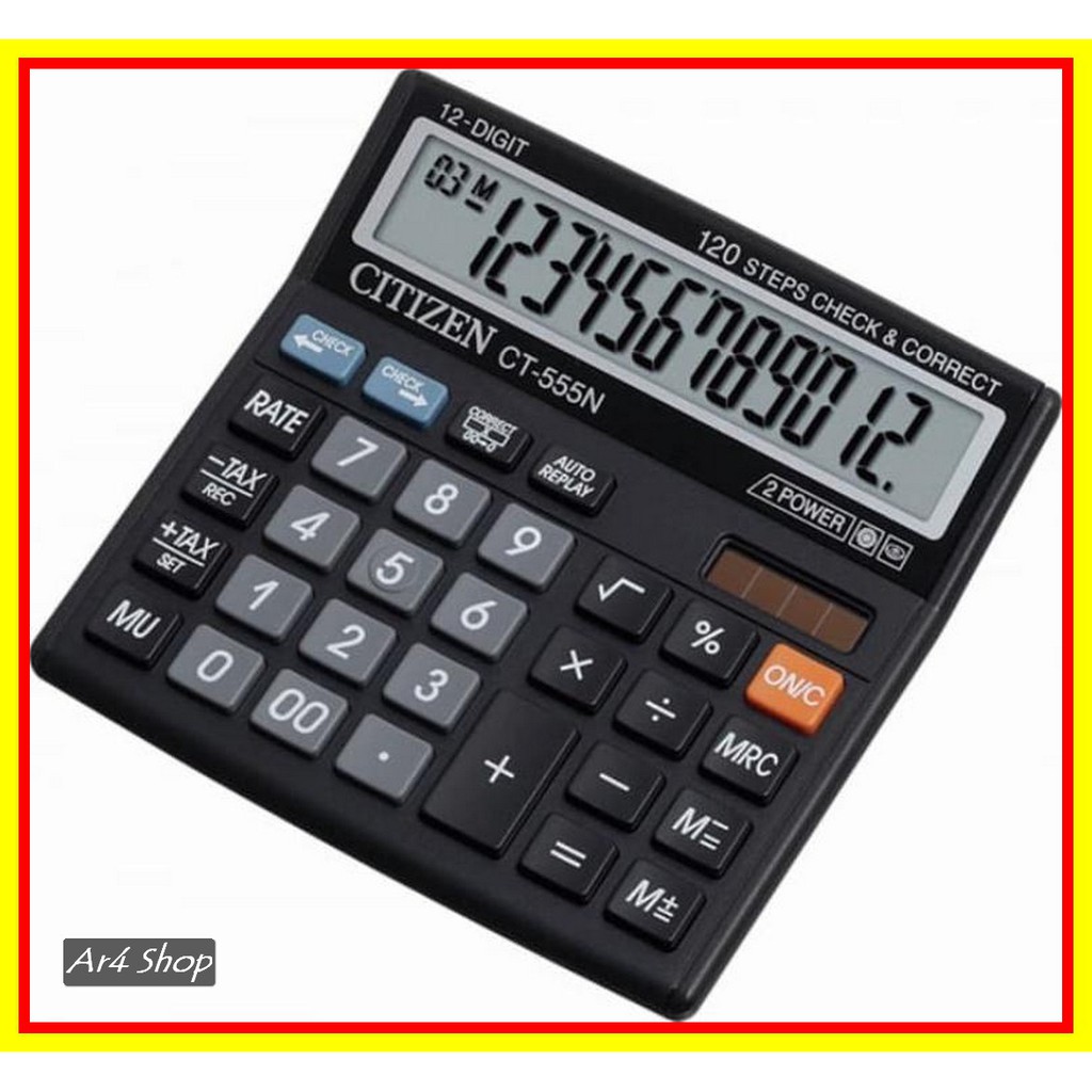 

Calculator - Citizen - Ct-555N