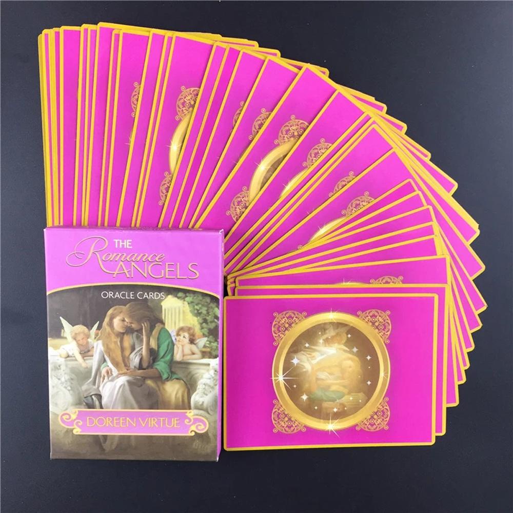 Agustina Romance Angel Entertainment 44Pcs/Set Kartu Bermain Deck Games Tarot Cards