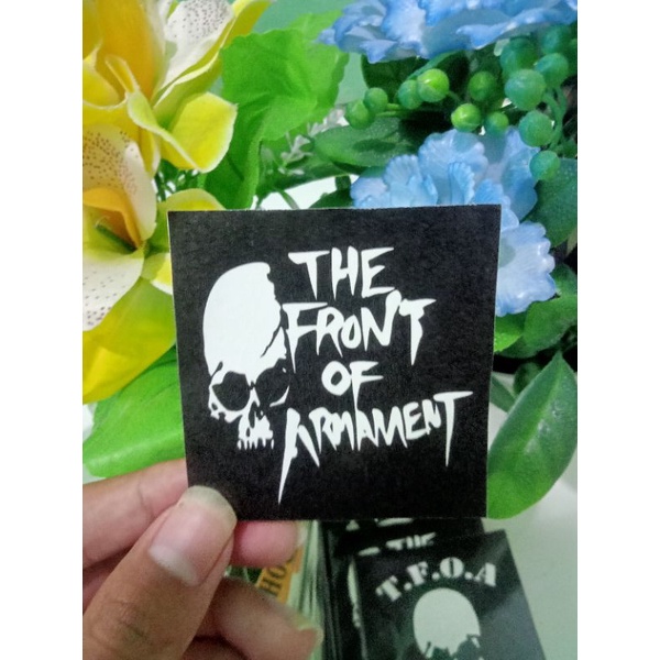 

STIKER THE FRONT OF ARMAMENT CROWS X WORST MURAH DAN TAHAN AIR STIKER TFOA