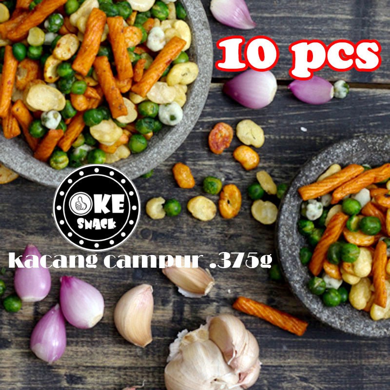 Paket Reseller Kacang campur 10 pack