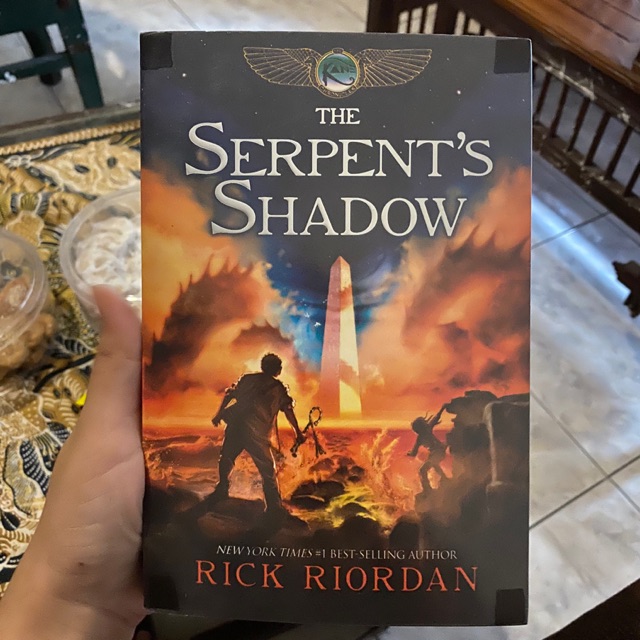 [PRELOVED] Serpent’s Shadow  - Rick Riordan - ENG