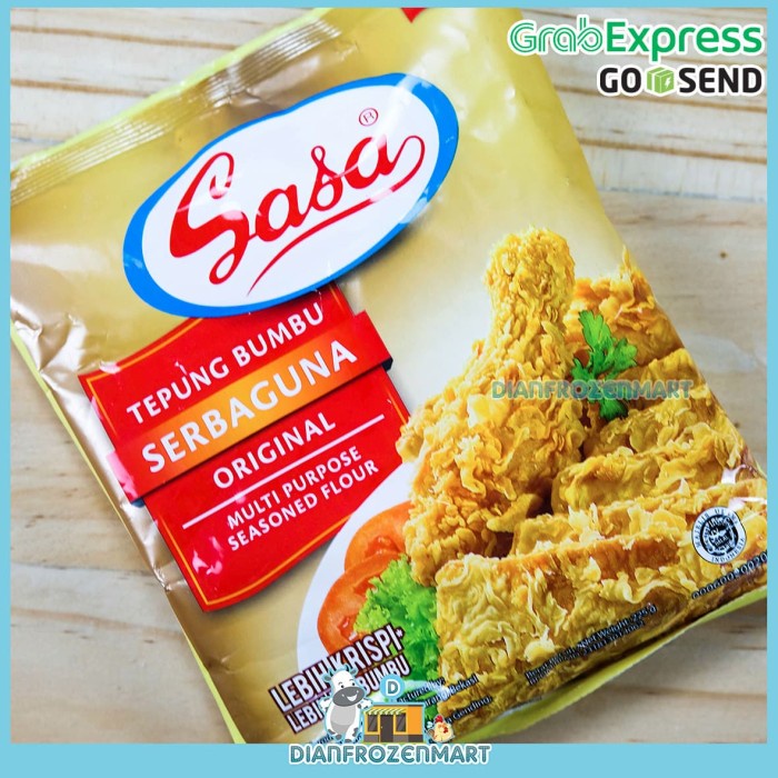 

pakai-siap-tepung-bumbu-tepung- sasa tepung serbaguna 225 gr tepung & gandum murah - hot spicy