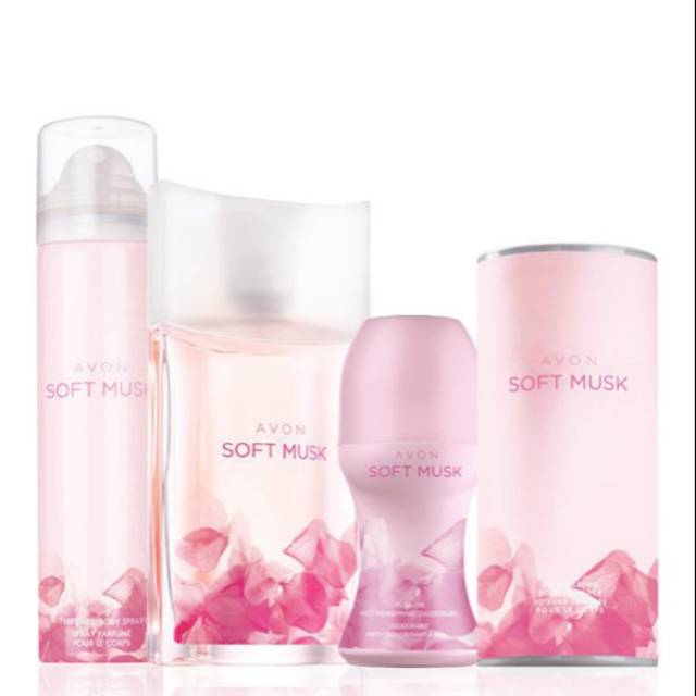 Paket soft musk parfum avon