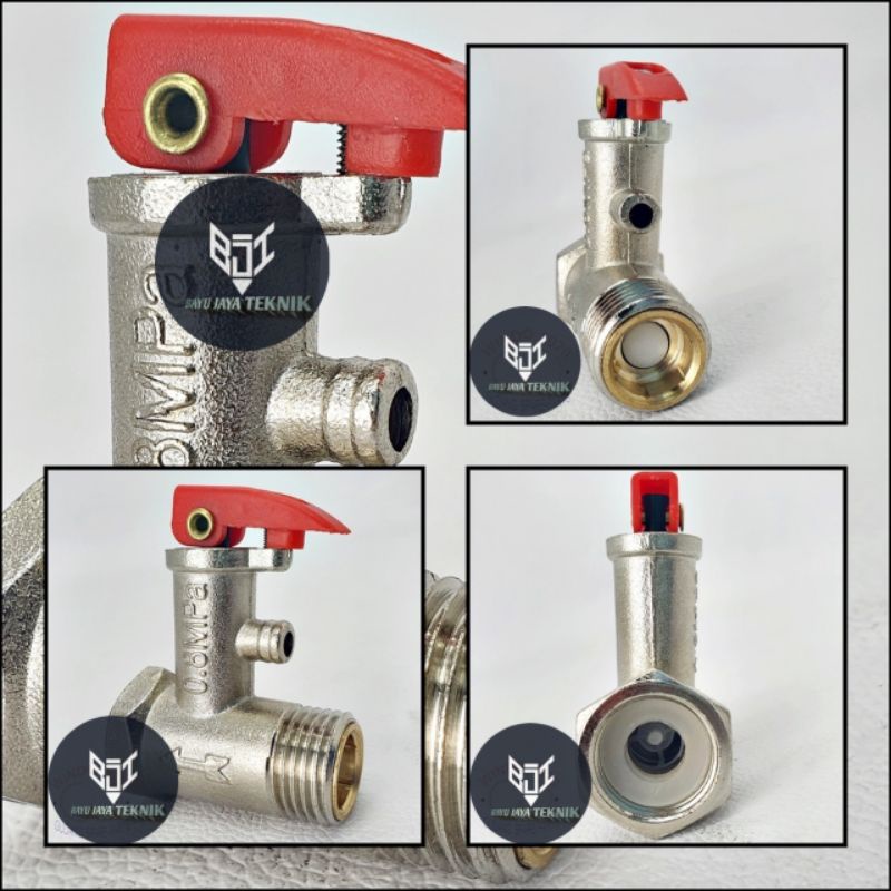 SAFETY VALVE - KLEP PEMANAS AIR PANAS | WATER HEATER LISTRIK