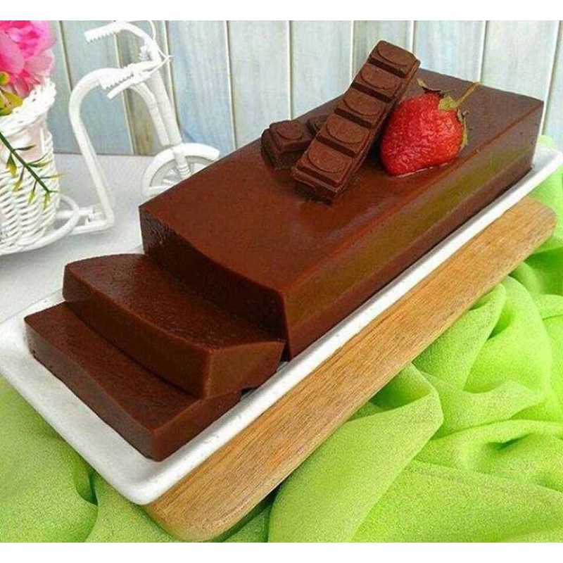

Puding Choco Brownie,puding brownies