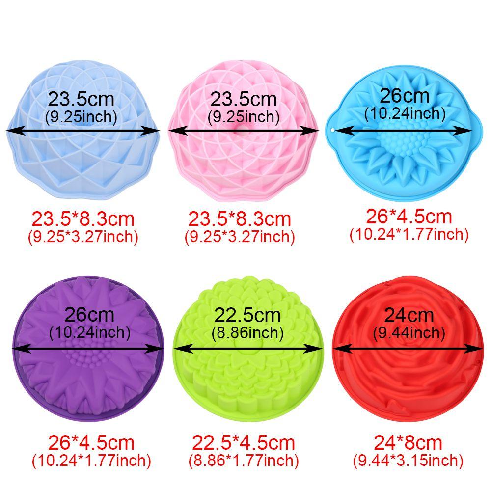 SOLIGHTER Flower Cake Mould DIY Cake Making Bird's Nest Dessert Tool