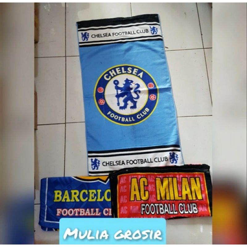 Handuk Mandi Handuk tipis Motif Bola -+95x50cm