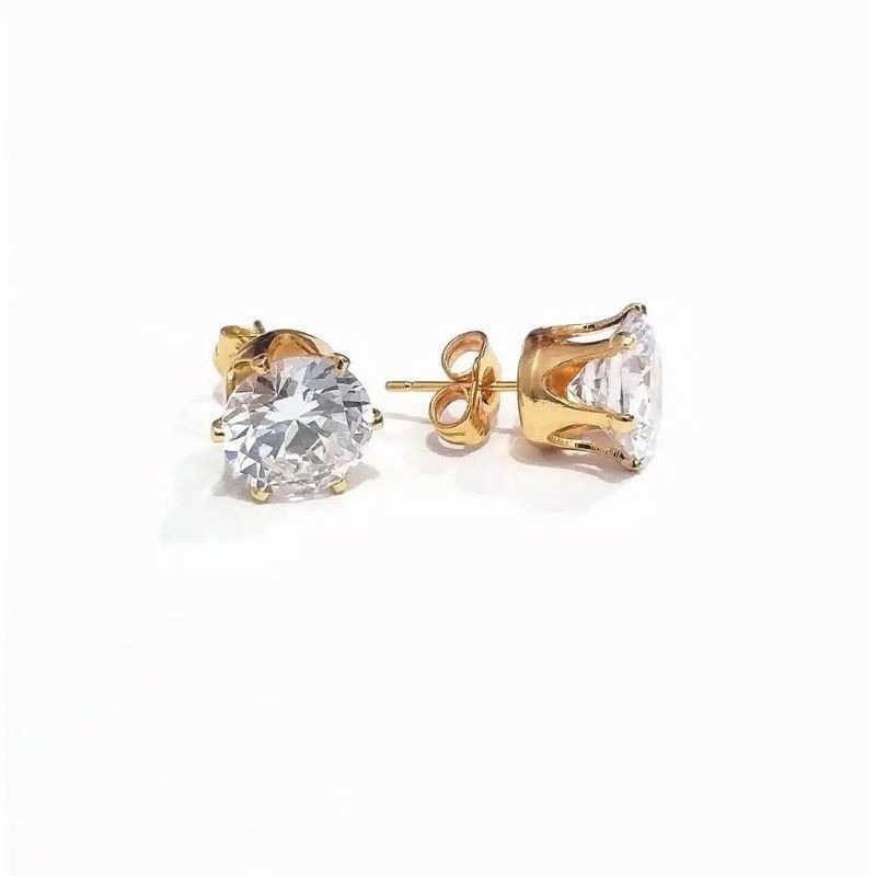 Anting Titanium Wanita Anti Karat Gold A44M nagita