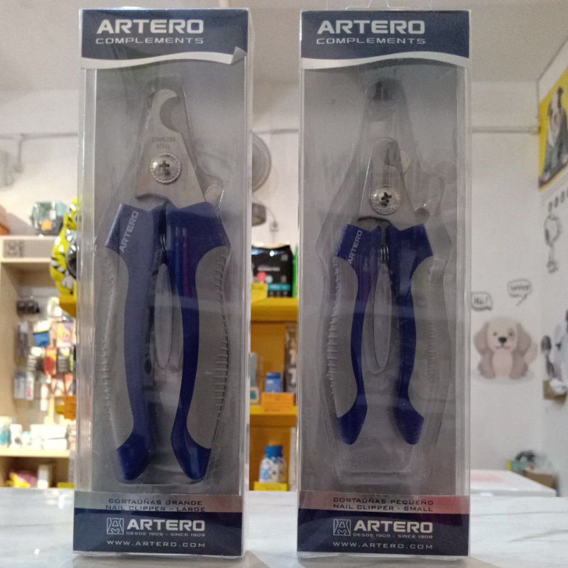 Pet Nail Clipper Artero Large/Small / gunting kuku anjing dan kucing stainless steel