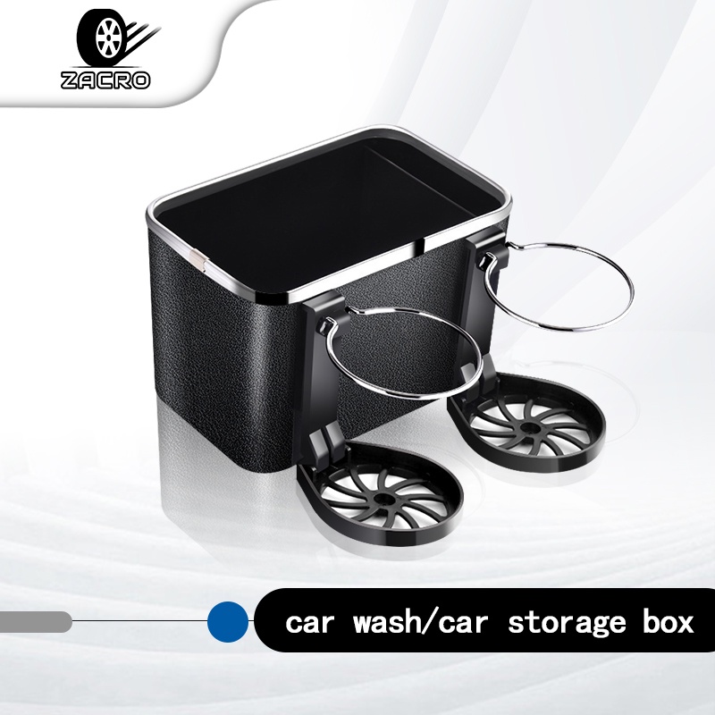 tempat tisu mobil/car seat organizer/storage box mobil/Botol Minum storage mobil/2pc Cup Holders