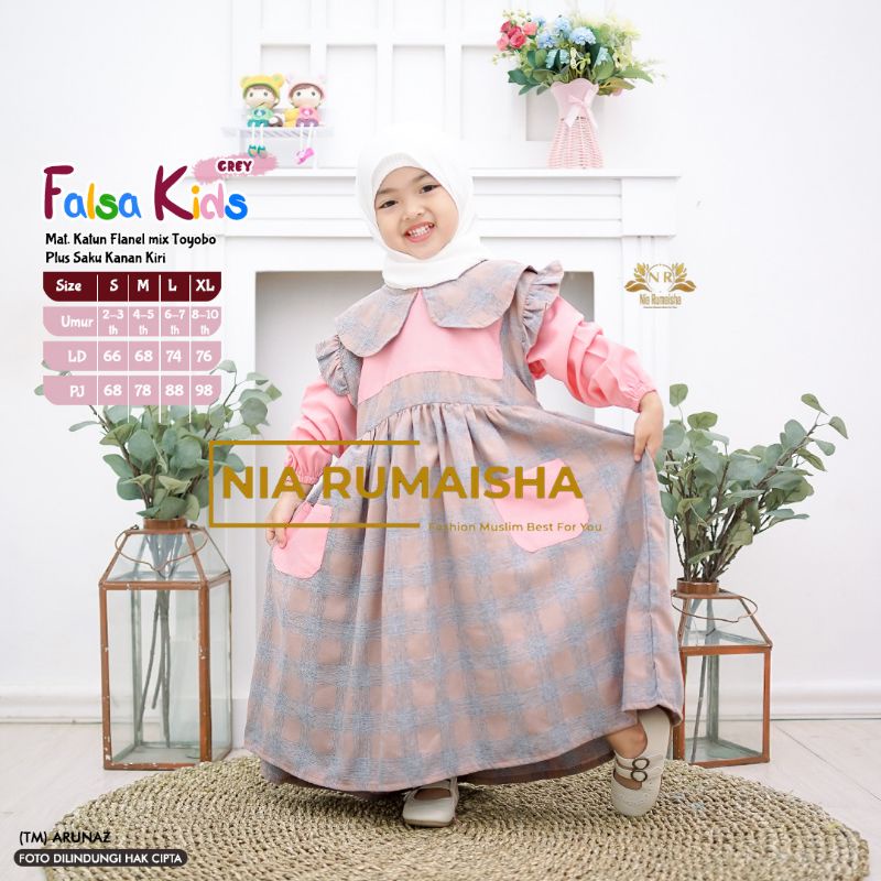 GAMIS ANAK NASYA/ FALSA