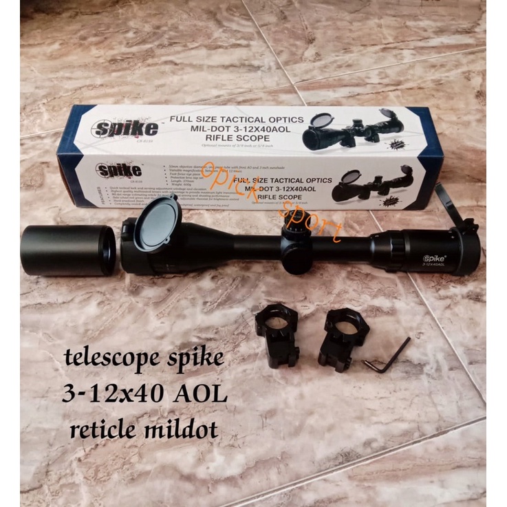tele spike 3-12x40aol