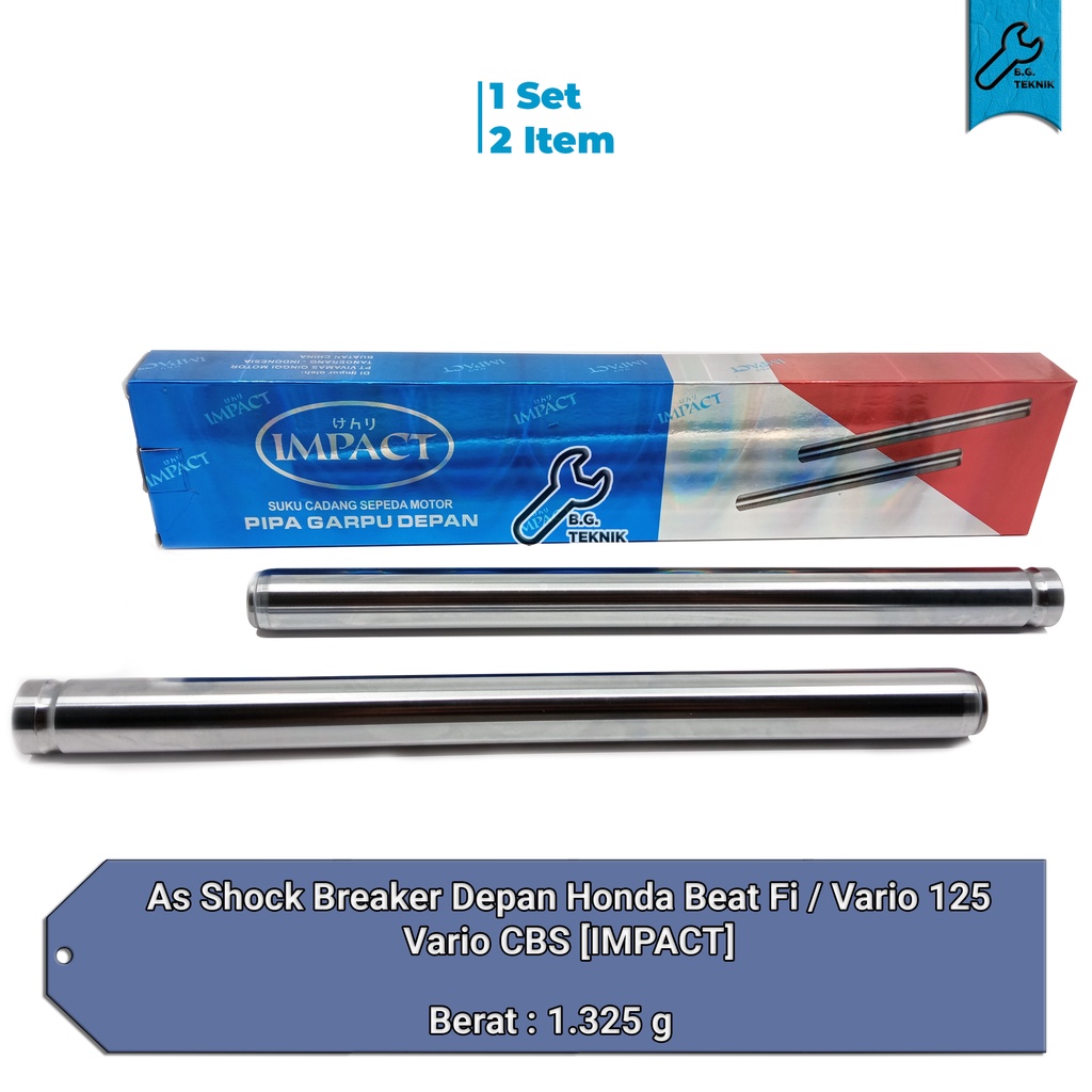 As Shock Breaker Depan Honda Beat FI / Vario 125 / CBS/ Scoopy FI - Impact